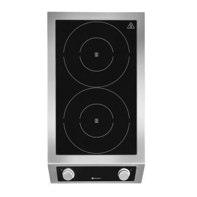 Indukční vařič model 7000, HENDI, Profi Line, 400V/7000W, 405x700x(H)145mm | 239346